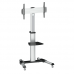QTV04-46TW: Multi functional, Aluminium, TV Trolley with height Adjustment